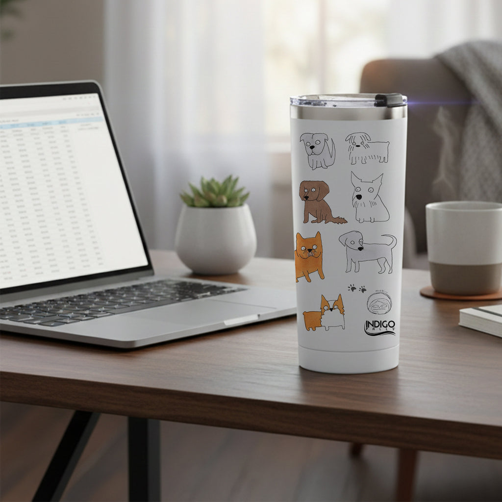 Moodi Dogs 24 oz Tumbler