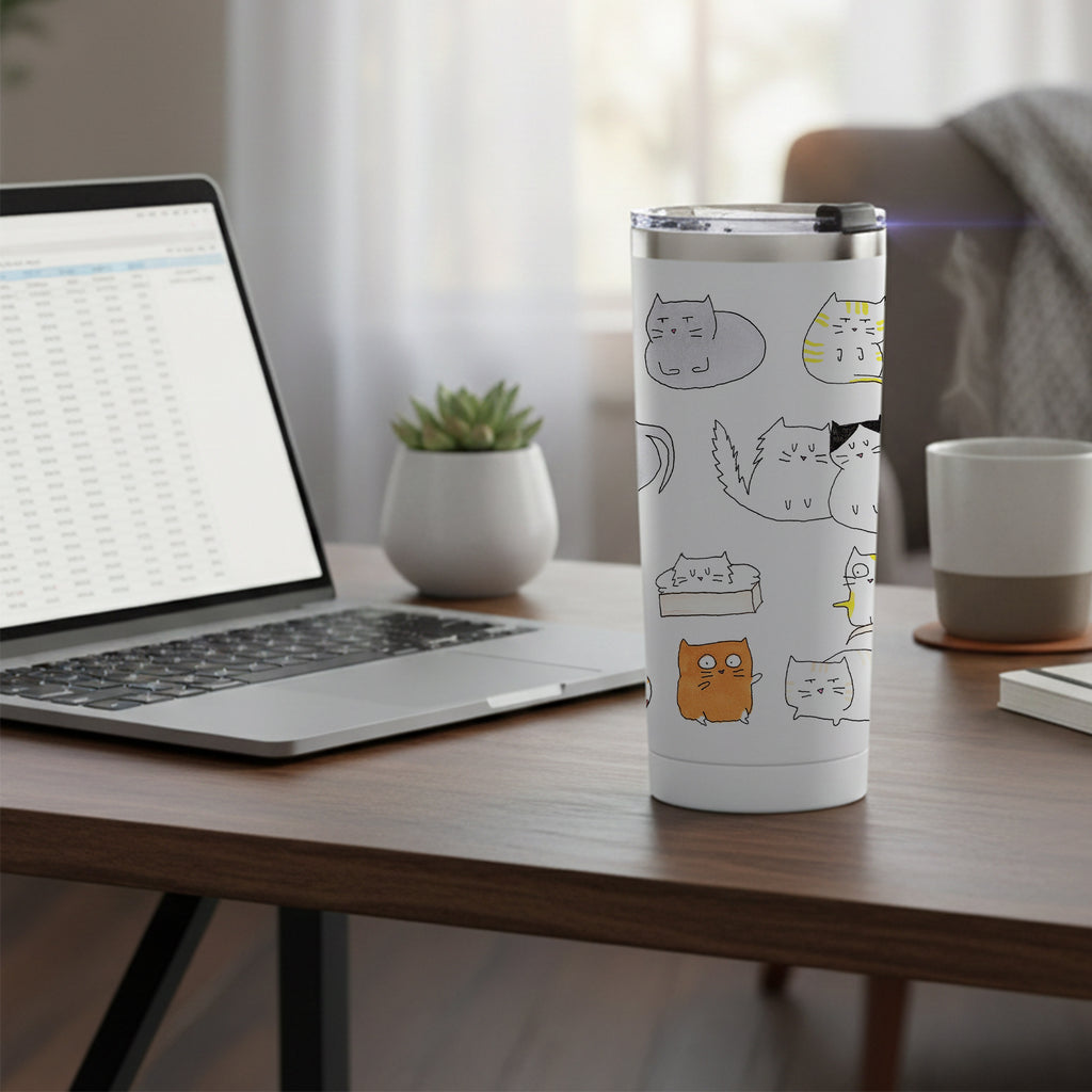 Moodi Cat 24oz Tumbler