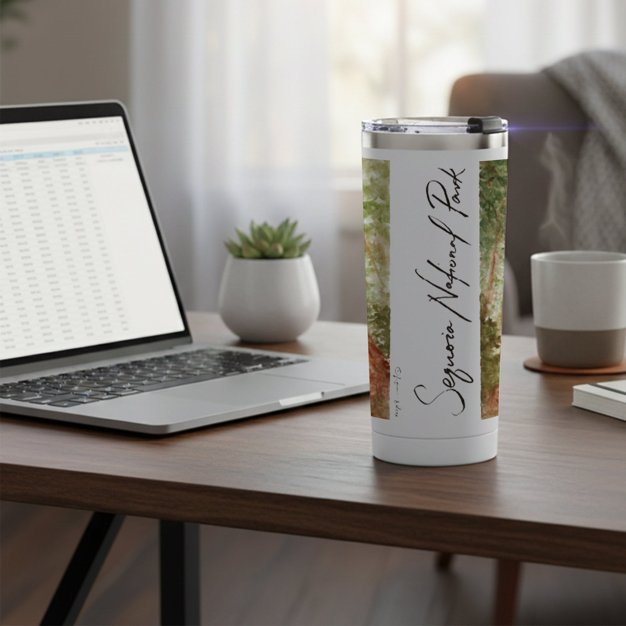 Sequoia National Park 24oz Stainless Steel Tumbler by Laura Wilcox
