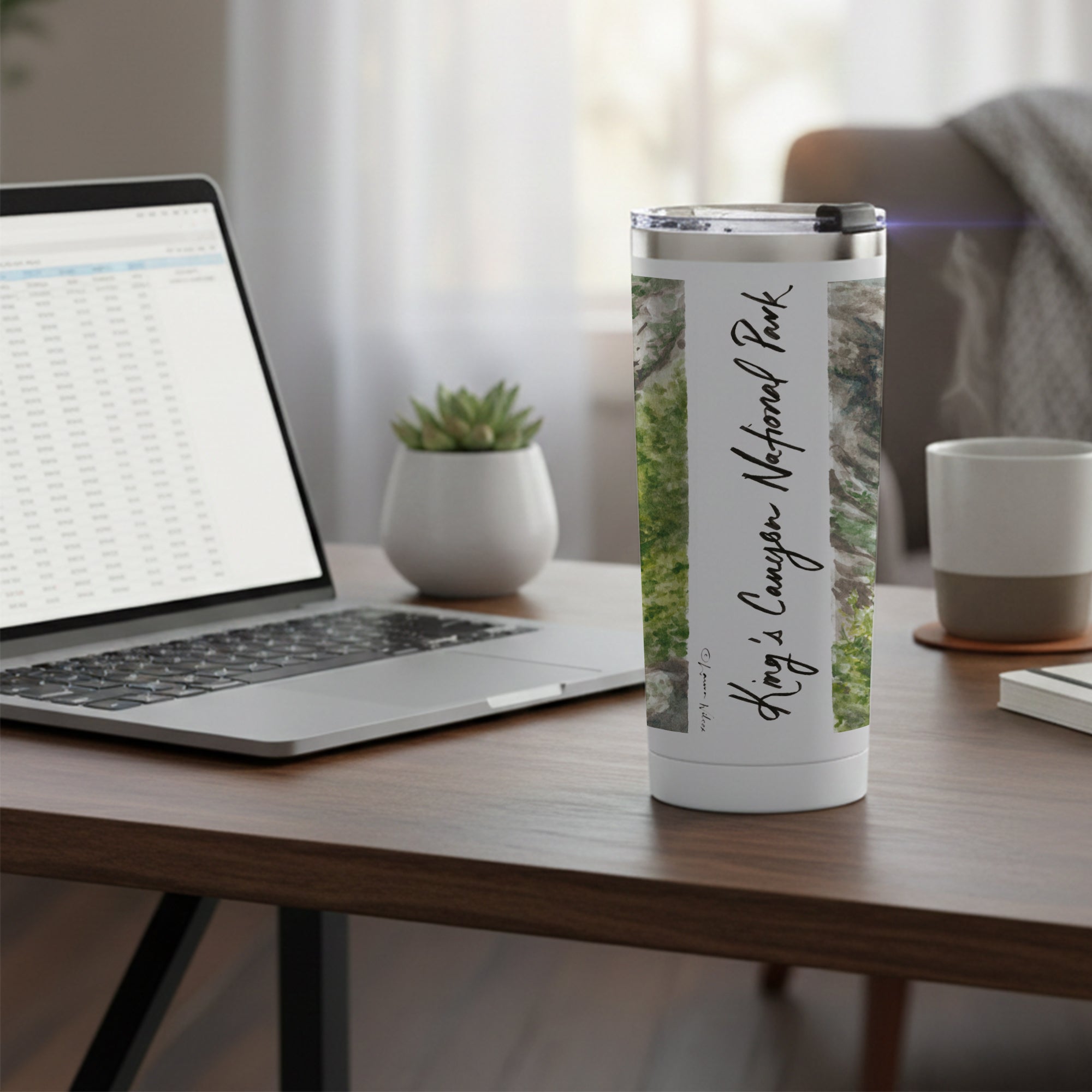 Kings Canyon National Park 24oz Stainless Steel Tumbler by Laura Wilcox