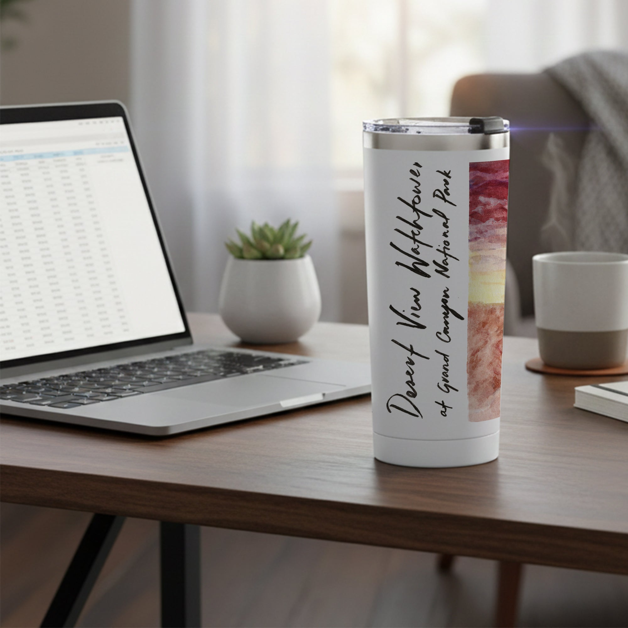 Grand Canyon National Park 24oz Stainless Steel Tumbler by Laura Wilcox