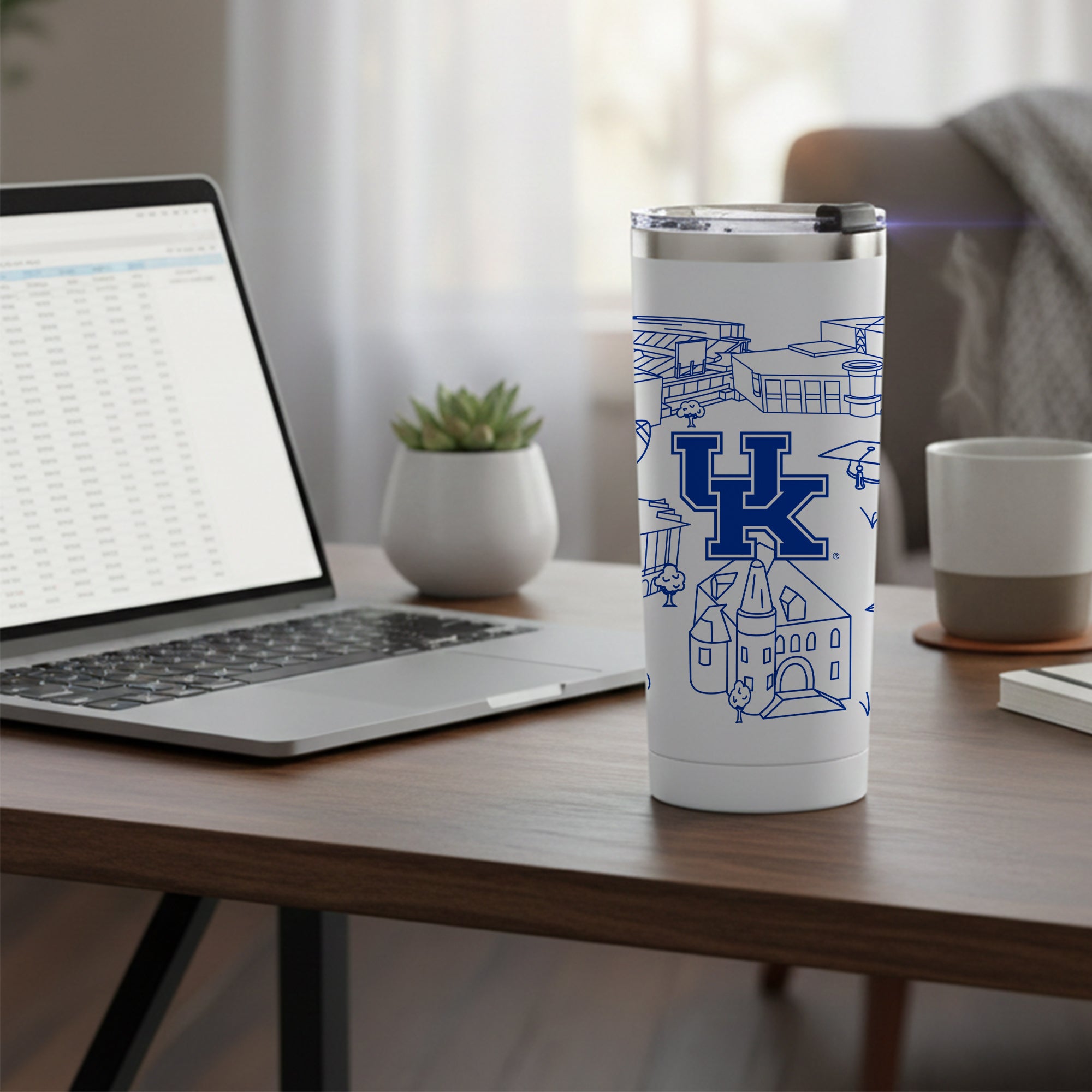 Kentucky Wildcats 24oz Campus Line Art Tumbler