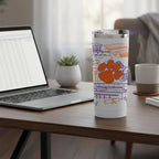 Clemson Tigers 24oz Campus Line Art Tumbler