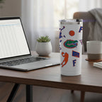 24oz Florida Gators Basketball Sketch Tumbler