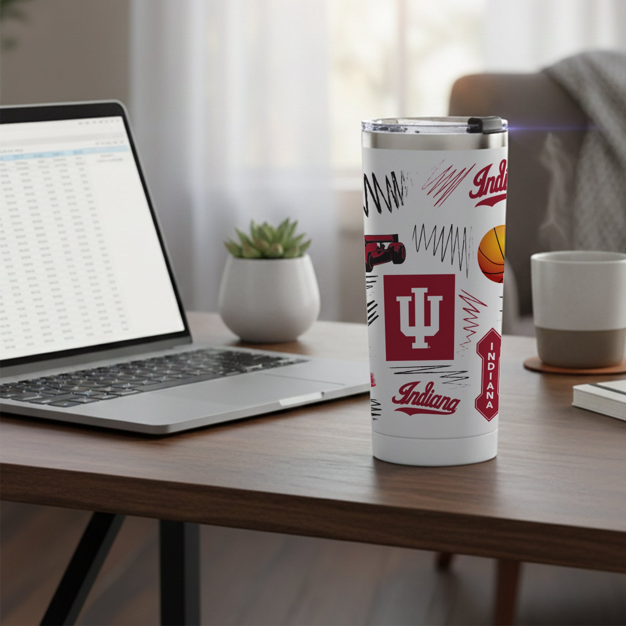 Indiana Hoosiers 24oz Local Stainless Steel Tumbler