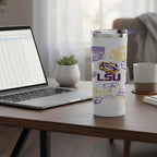LSU Tigers 24oz Campus Line Art Tumbler