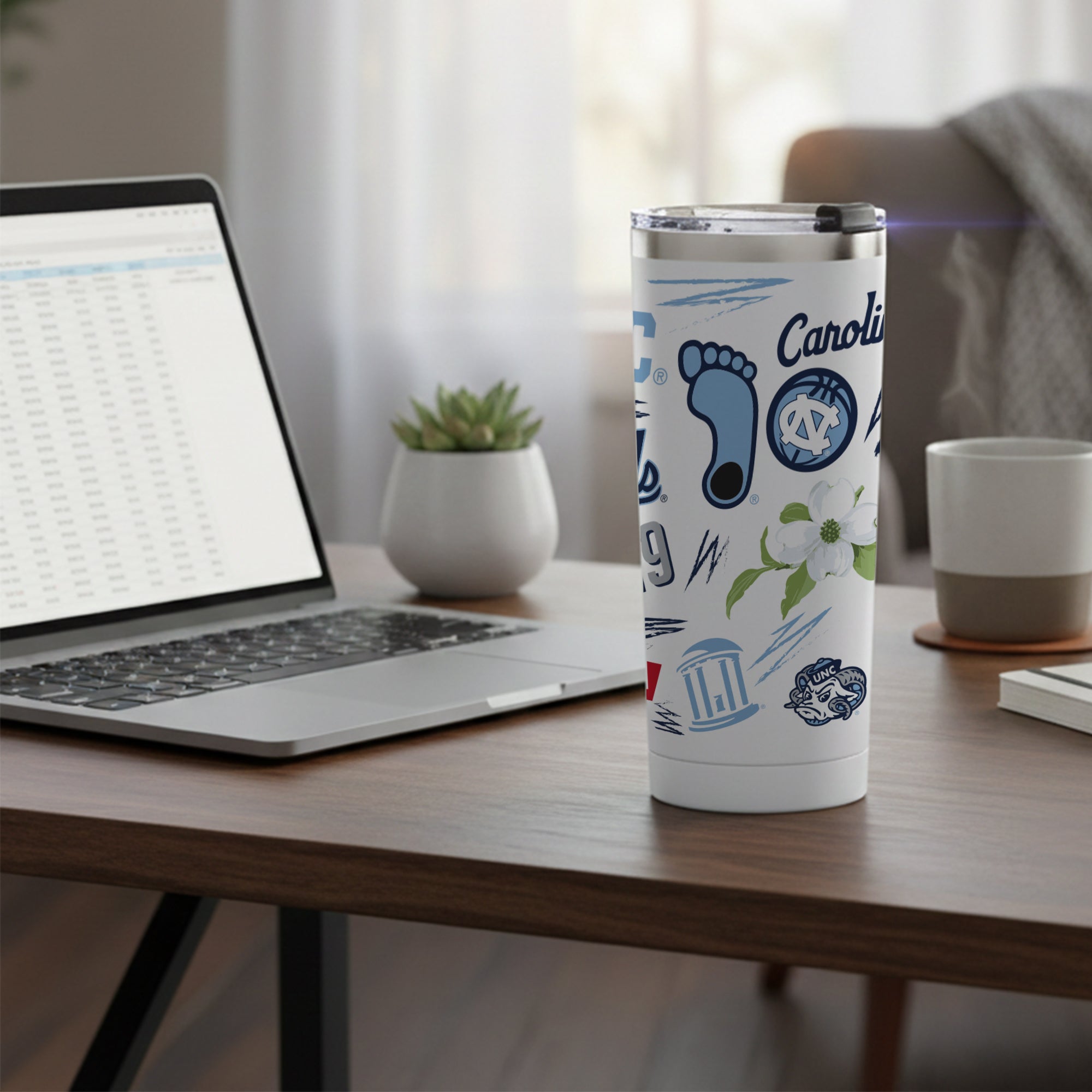 North Carolina Tar Heels 24oz Local Stainless Steel Tumbler