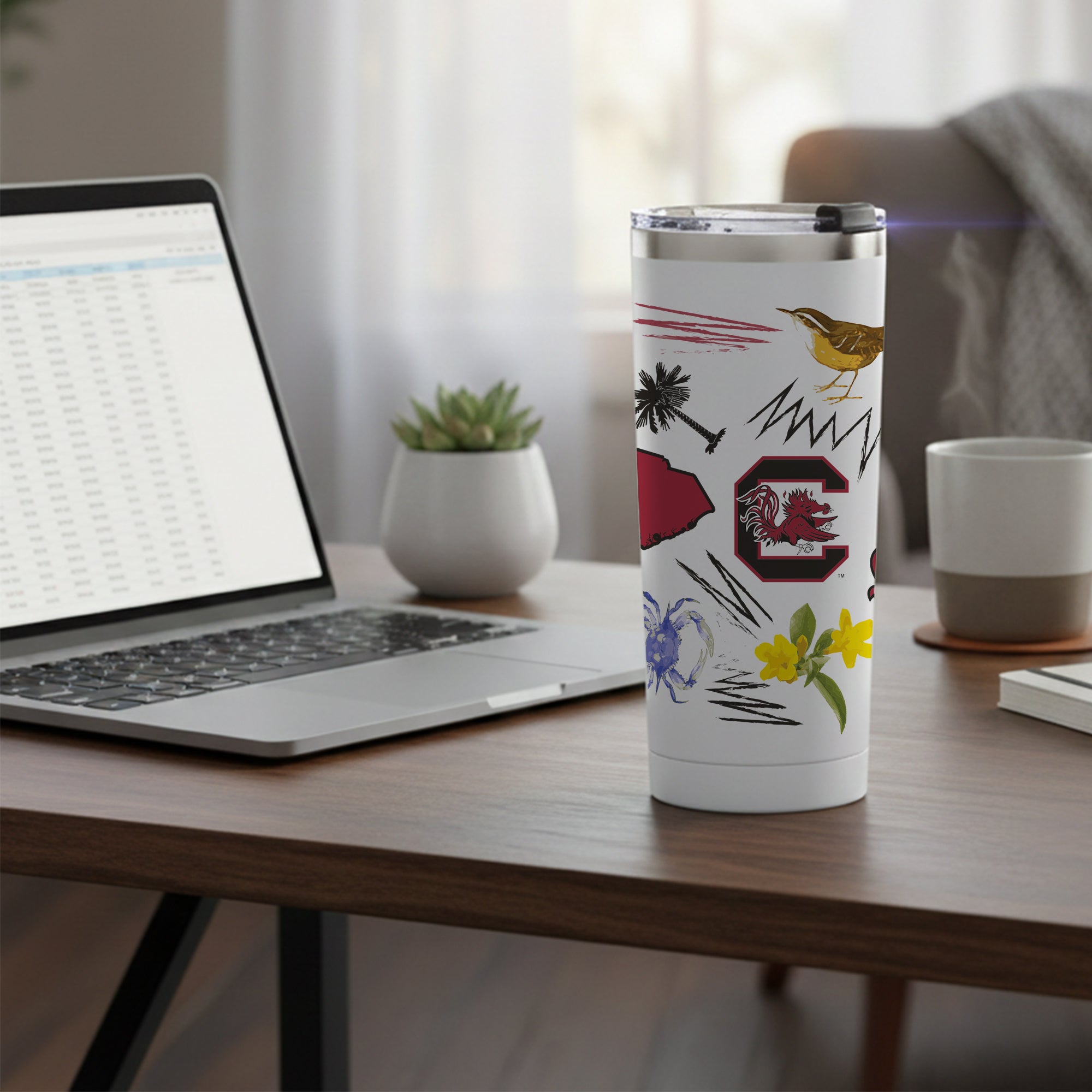 South Carolina Gamecocks 24oz Local Stainless Steel Tumbler