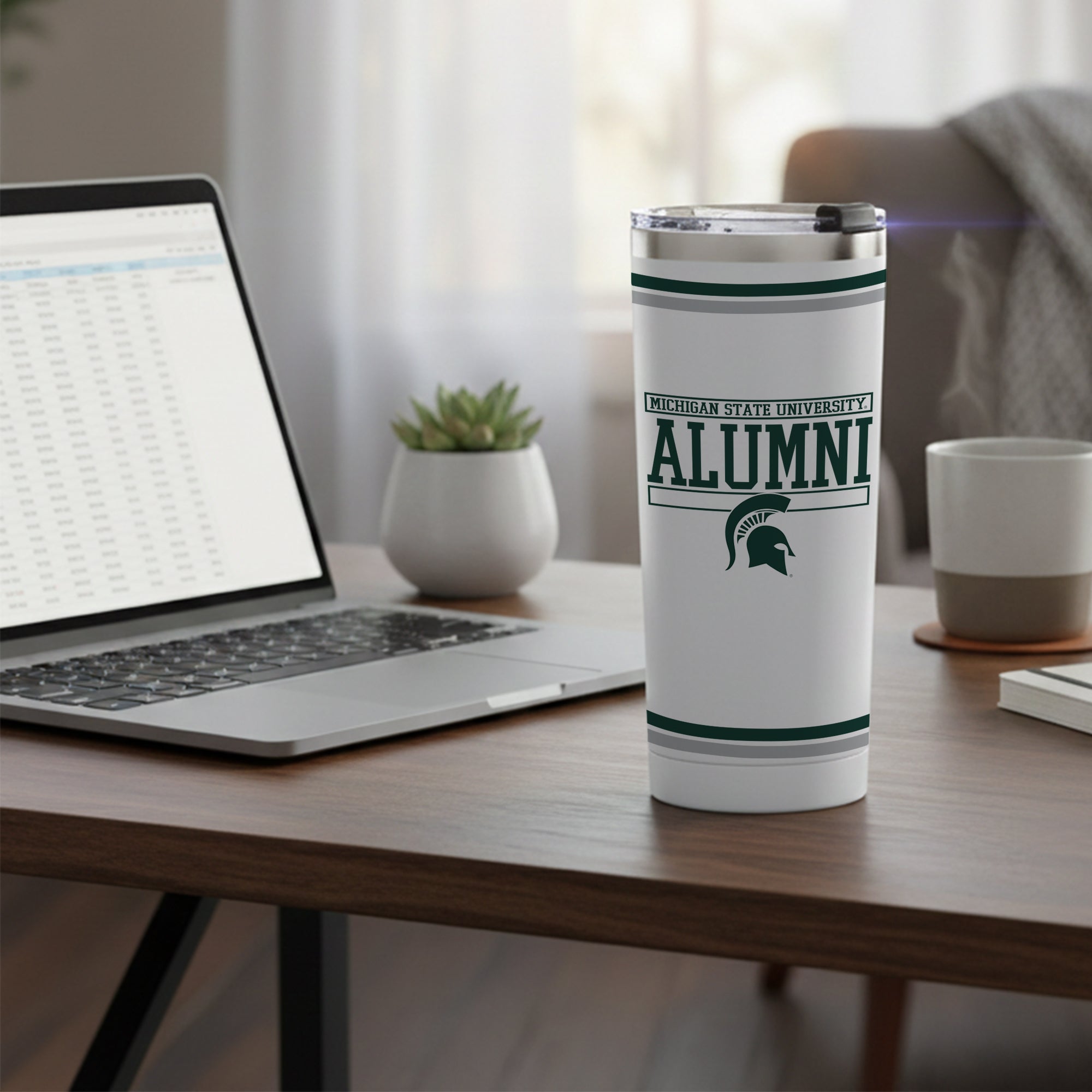 24OZ Michigan State Spartans Alumni Tumbler