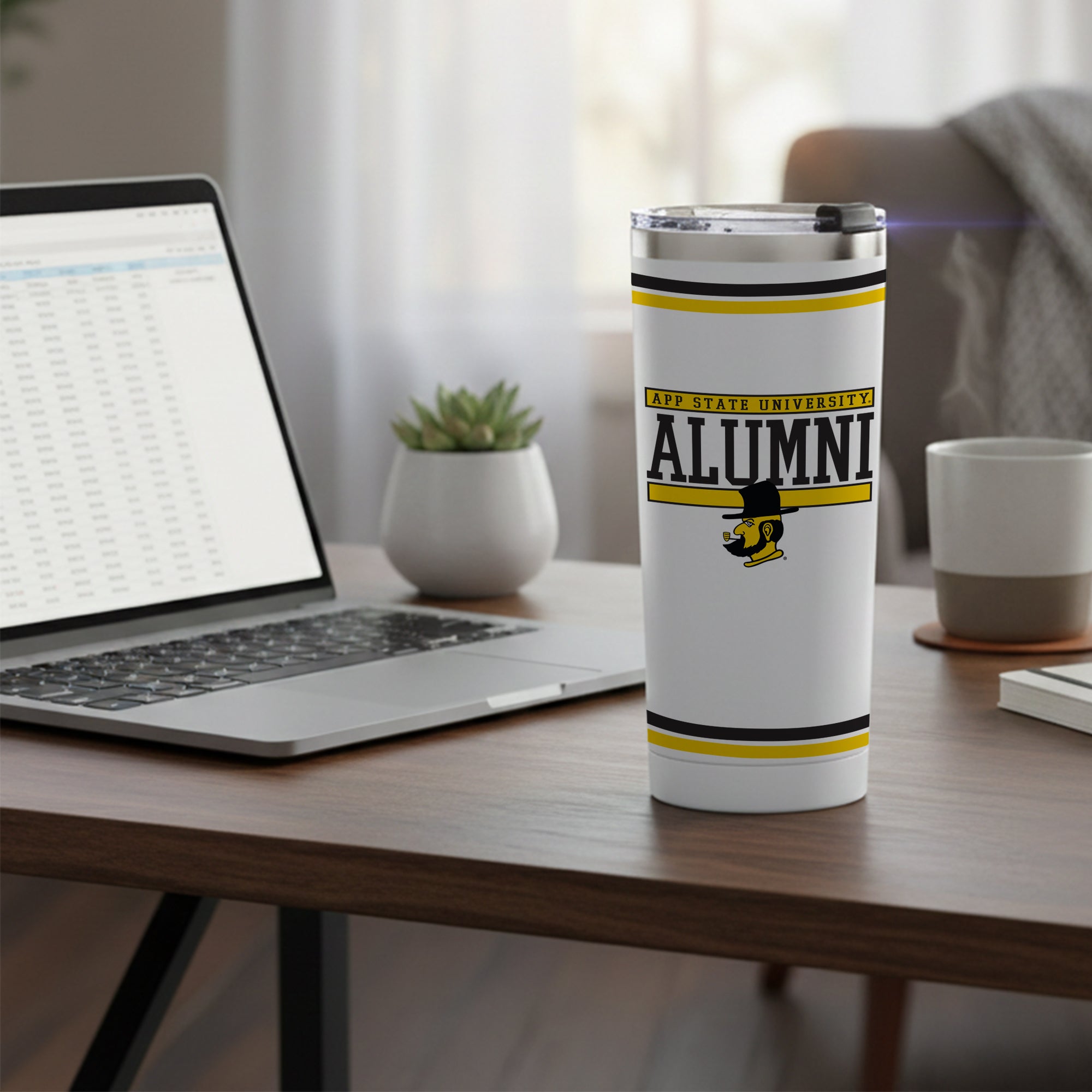 24oz App State Mountaineers Alumni Tumbler