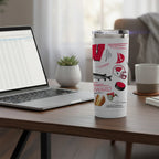 Wisconsin Badgers 24oz Local Stainless Steel Tumbler