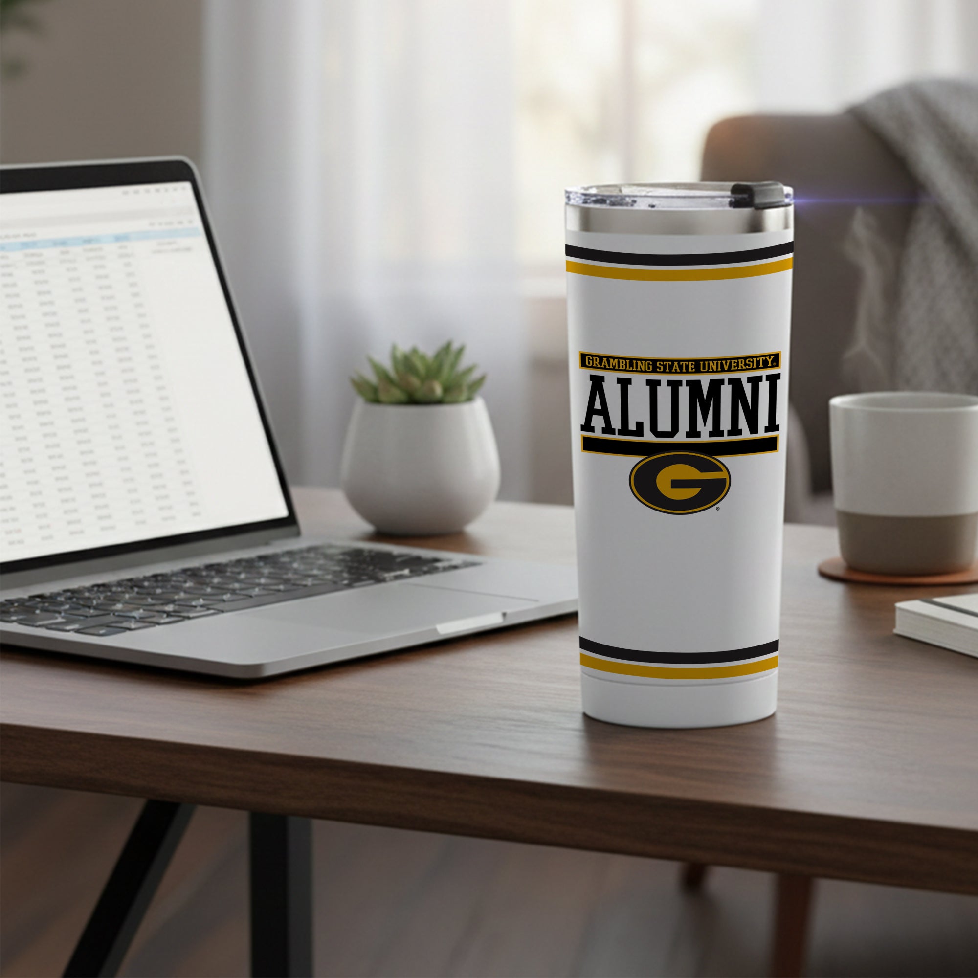 24oz Grambling State Tigers Wildcats Alumni Tumbler