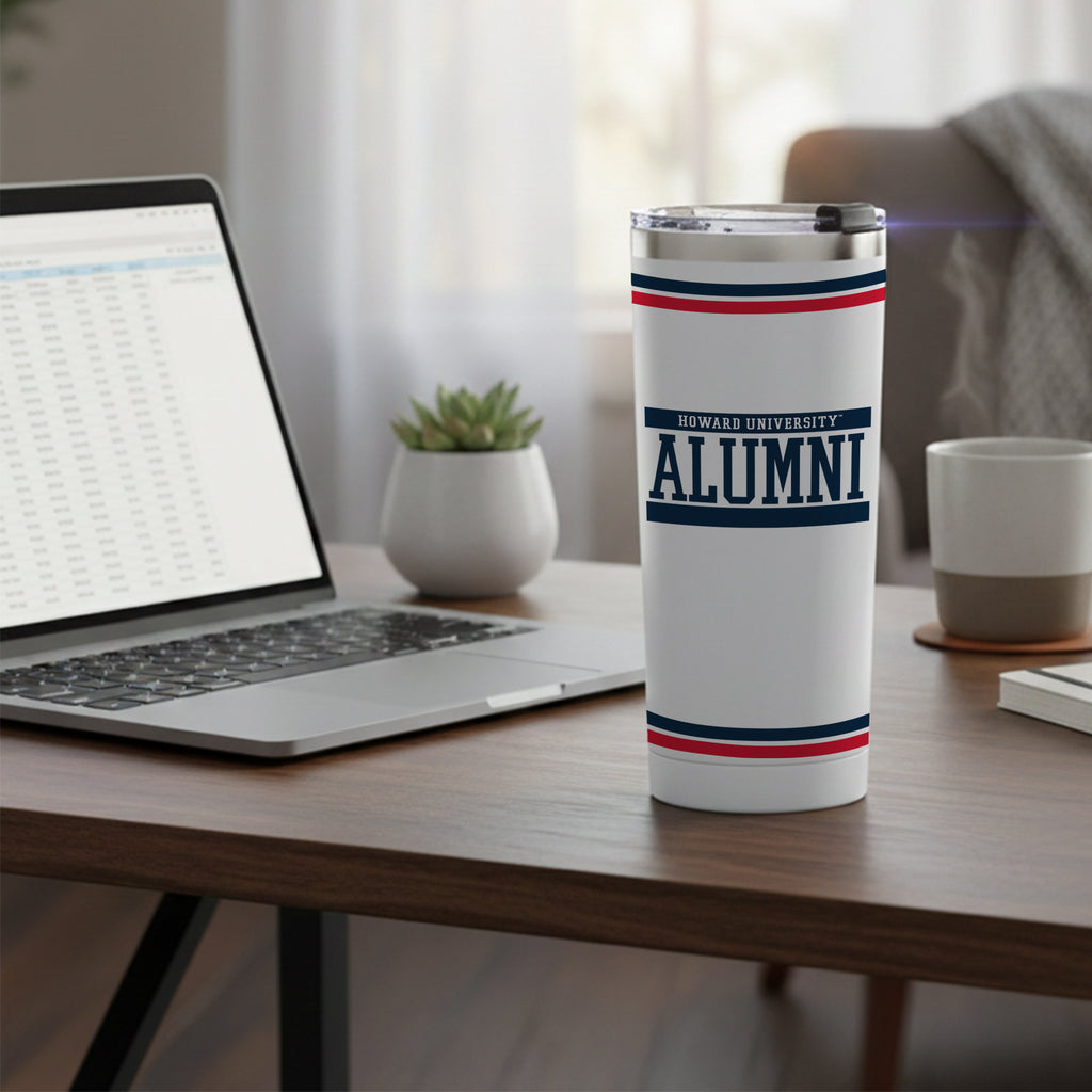 24oz Howard Bisons Alumni Tumbler