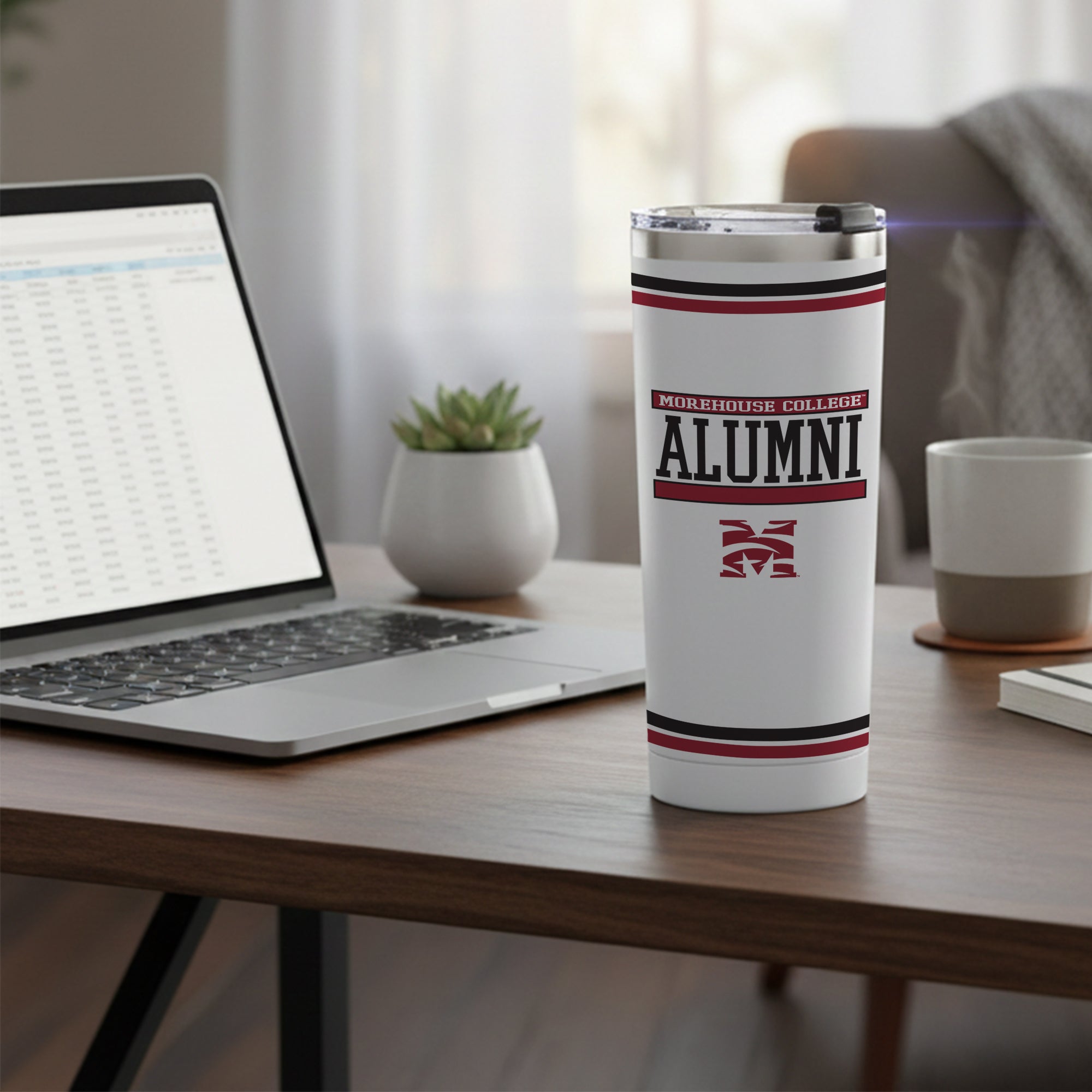 24oz Morehouse Maroon Tigers Alumni Tumbler
