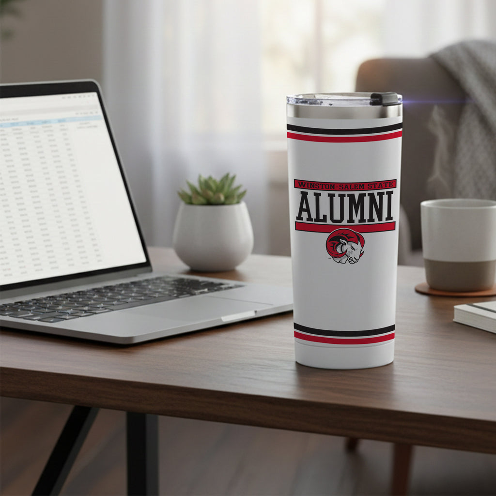 24oz Winston Salem State Rams Alumni Tumbler