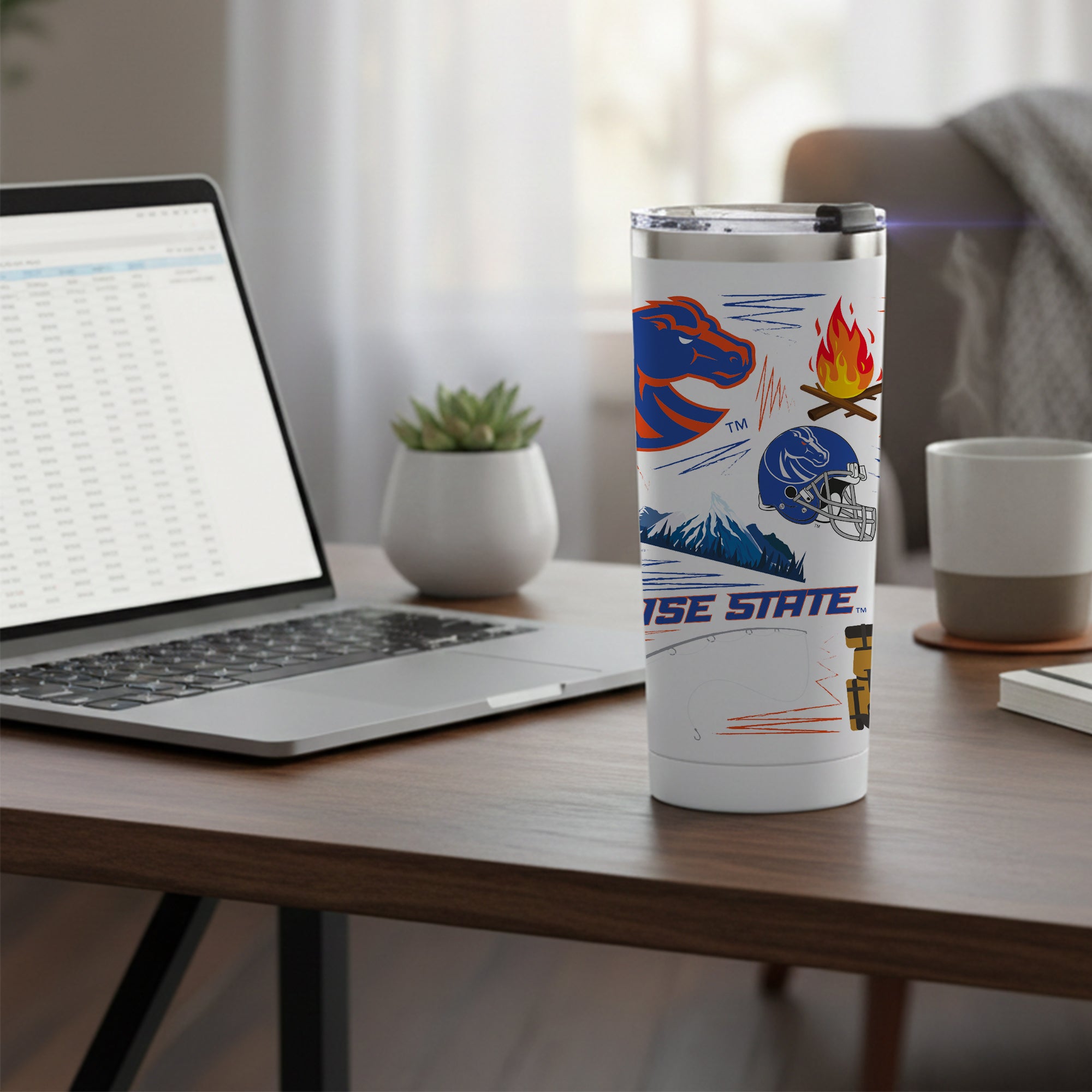 Boise State Broncos 24oz Local Stainless Steel Tumbler