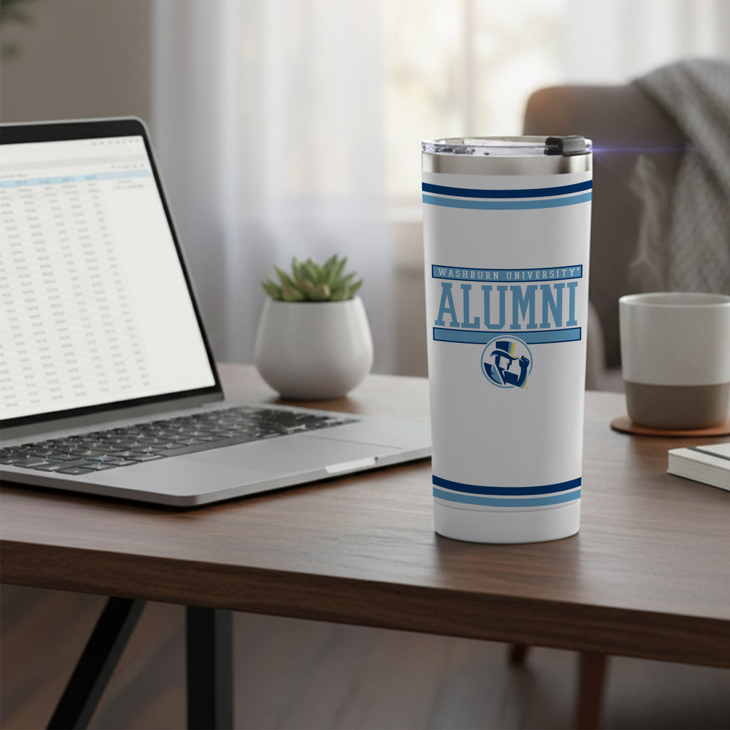 24oz Washburn Alumni Tumbler