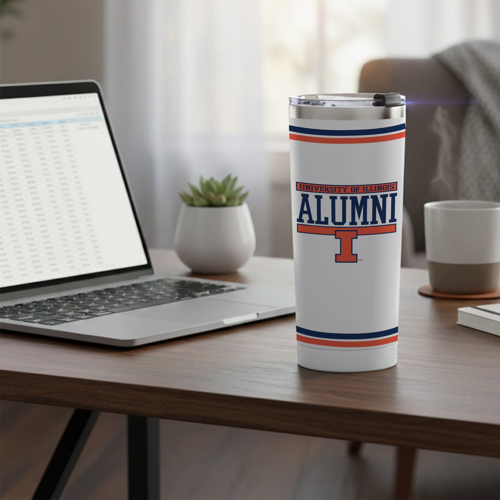 24OZ Illinois Fighting Illini Alumni Tumbler