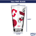 16oz Georgia Bulldogs College Vault Medley Pint 2 Pack