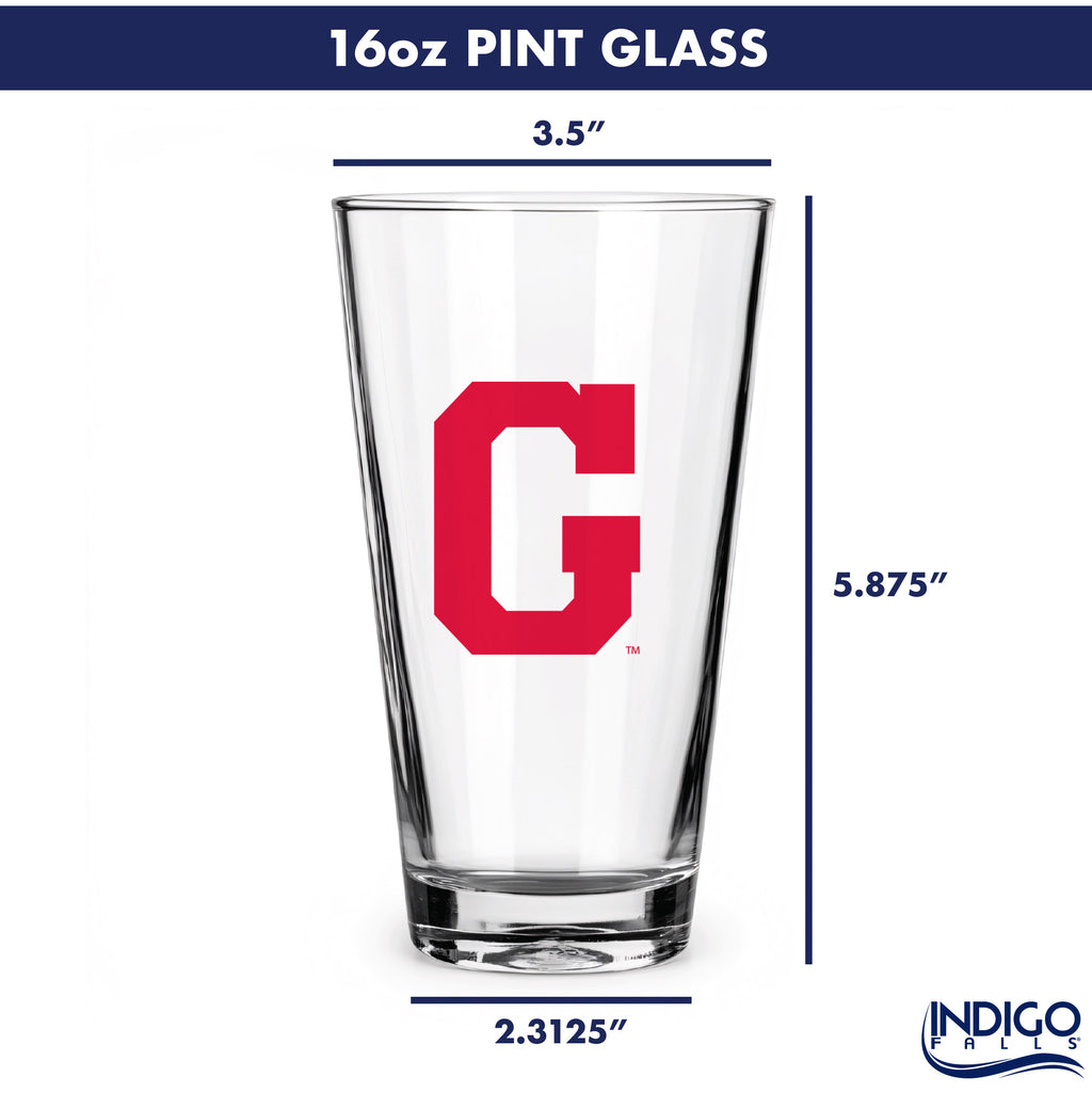 Set of 2 Georgia Bulldogs College Vault Sketch 16oz Pints