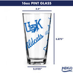 16oz Kentucky Wildcats College Vault Medley Pint 2 Pack