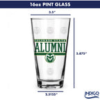 Set of 2 Colorado State Rams 16oz Alumni Pints