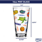 Set of 2 Florida Gators Local 16oz Pints