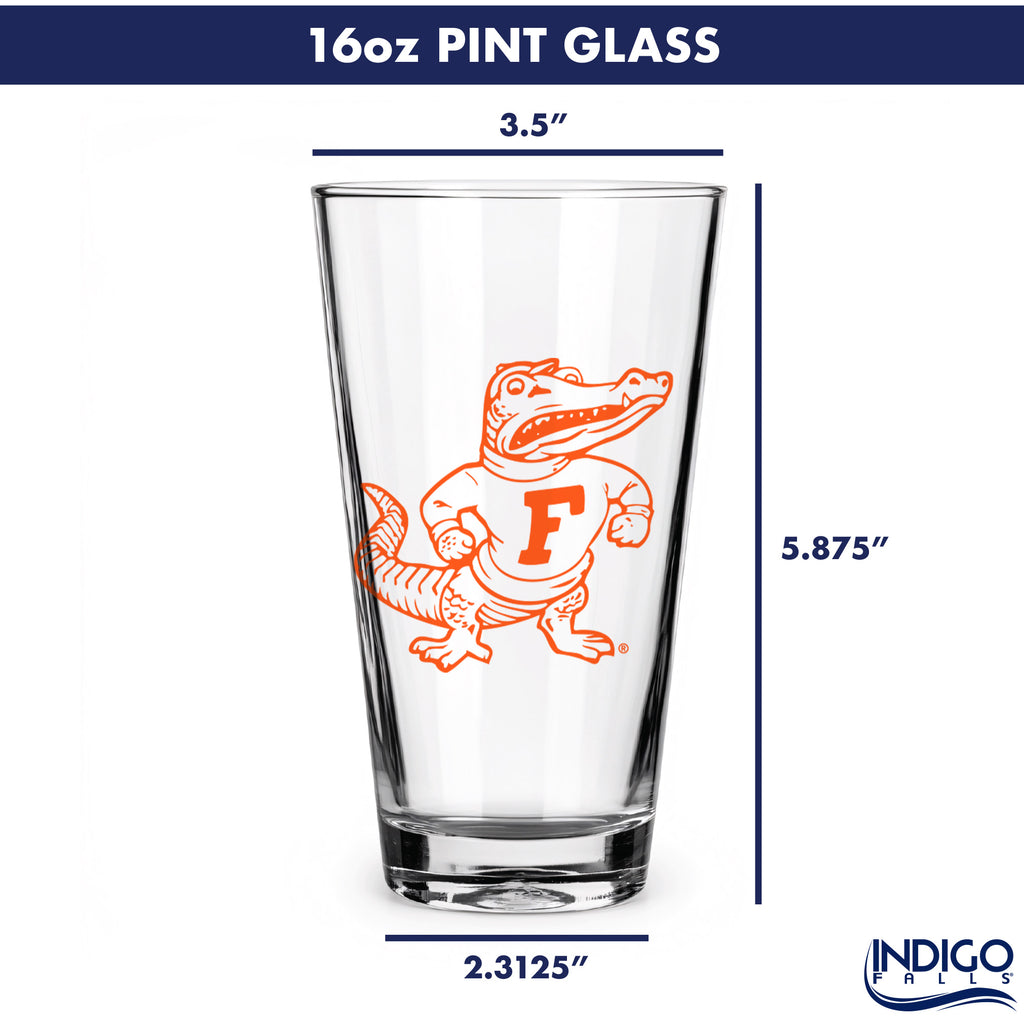 Set of 2 Florida Gators College Vault Sketch 16oz Pints