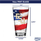 Set of 2 Florida State Seminoles 16oz Americana Pints