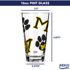 16oz Missouri Tigers College Vault Medley Pint 2 Pack