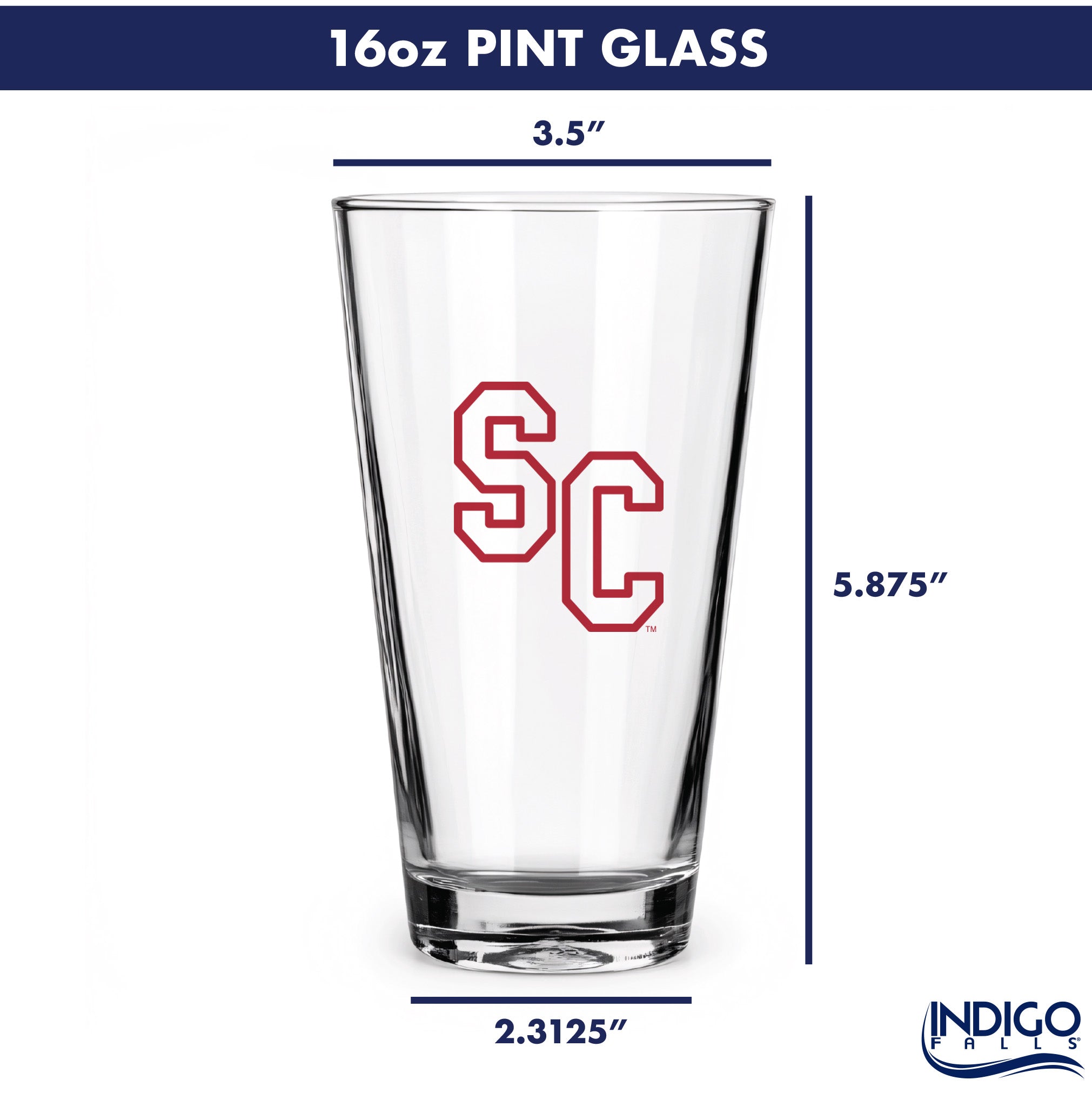 Set of 2 South Carolina Gamecocks College Vault Sketch 16oz Pints