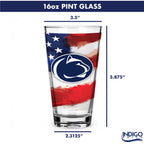 Set of 2 Penn State Nittany Lions 16oz Americana Pints