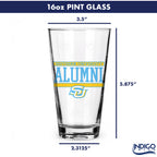 Set of 2 Southern A&M Jaguars 16oz XD Alumni Pints