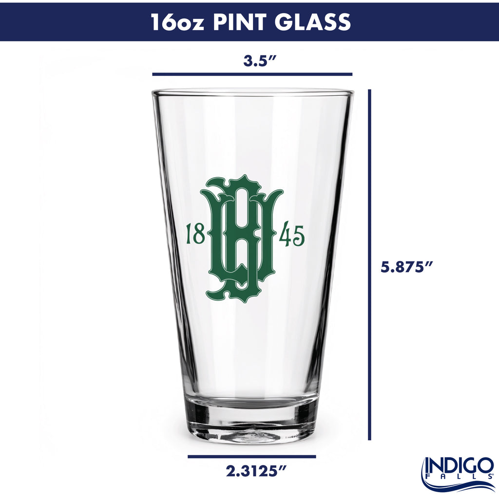 Set of 2 Baylor Bears College Vault Sketch 16oz Pints