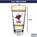 Set of 2 Colorado Mesa Mavericks 16oz Ring Pints