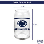 Set of 2 Penn State Nittany Lions 16oz XD Ring Can Glasses