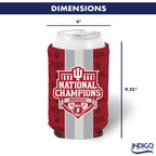 2025 CFP Football National Champions Indiana Hoosiers 2-Pack Pocket Coolie