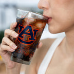 Set of 2 Auburn Tigers Campus Line Art 16oz Pints