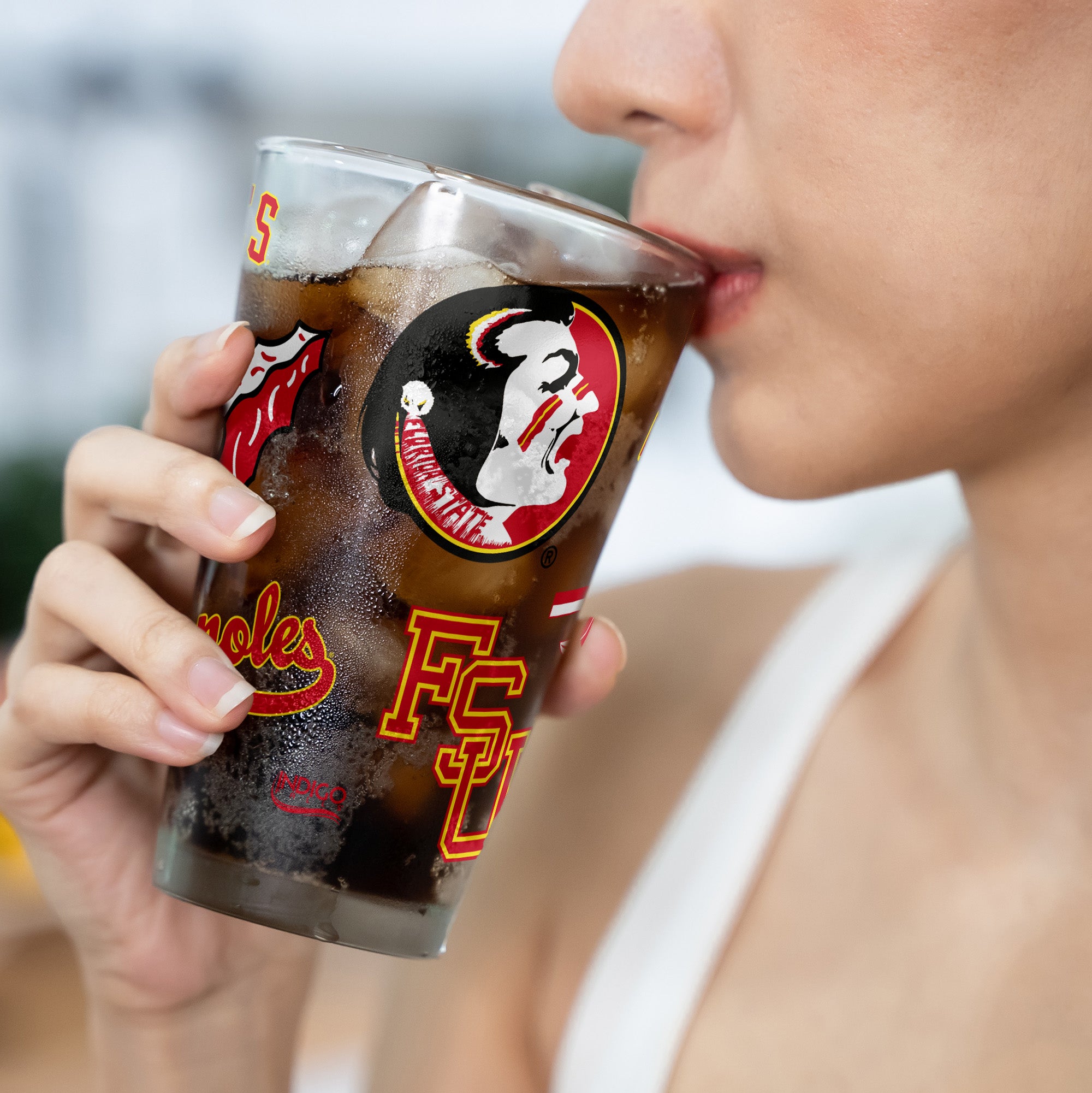 16oz Florida State Seminoles College Vault Medley Pint 2 Pack