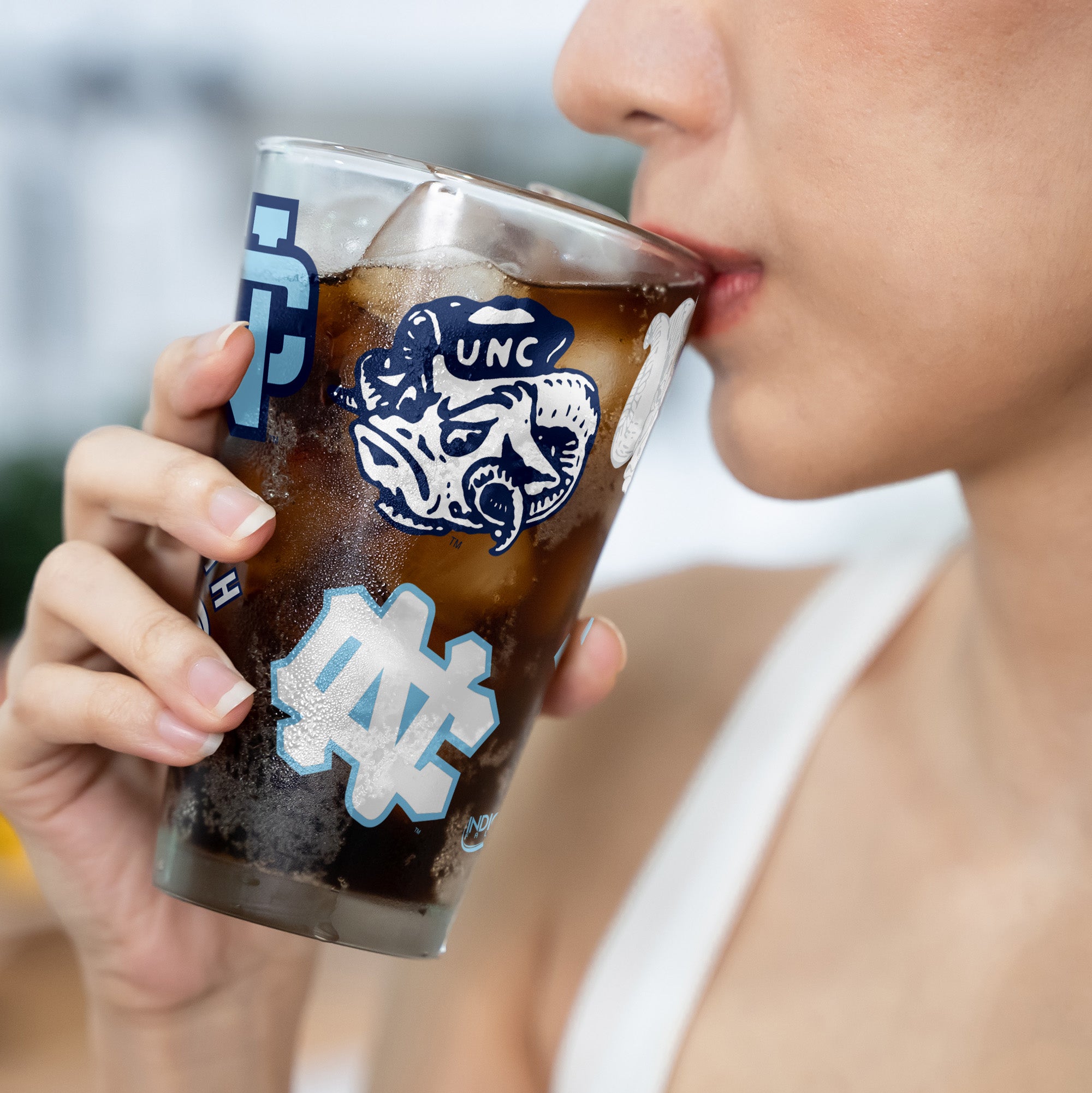 16oz North Carolina Tar Heels College Vault Medley Pint 2 Pack