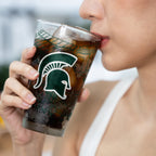 Set of 2 Michigan State Spartans Campus Line Art 16oz Pints