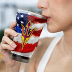 Set of 2 Arizona State Sun Devils 16oz Americana Pints