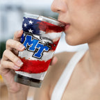 Set of 2 Middle Tennessee Blue Raiders 16oz Americana Pints
