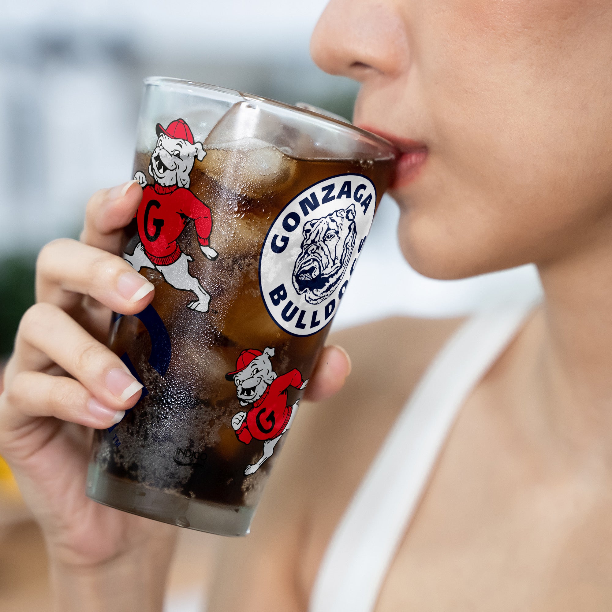 16oz Gonzaga Bulldogs College Vault Medley Pint 2 Pack