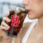 Set of 2 Houston Cougars Campus Line Art 16oz Pints