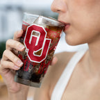 Set of 2 Oklahoma Sooners Campus Line Art 16oz Pints