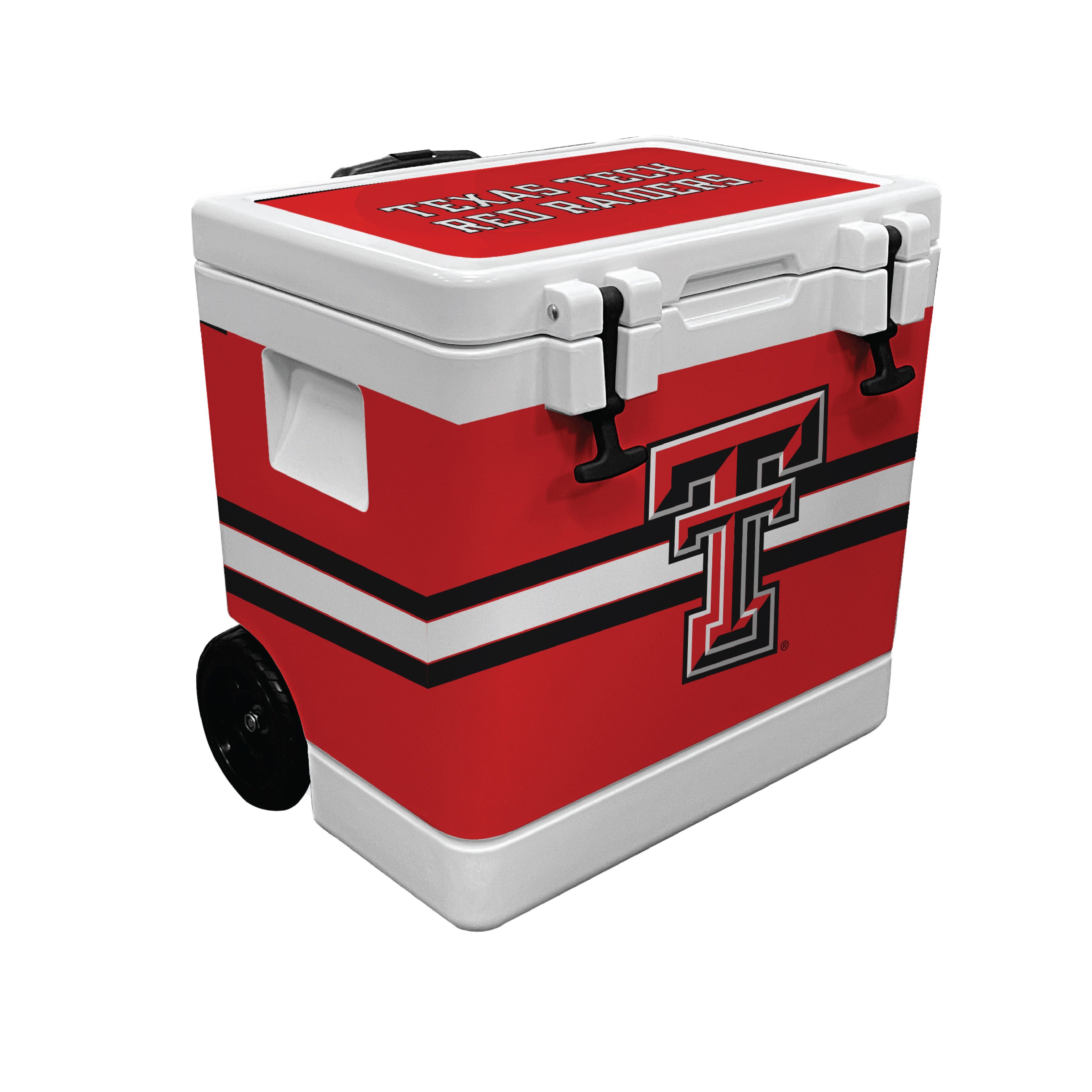 37QT Texas Tech Rotomolded Wheeled Cooler