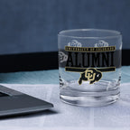 Set of 2 Colorado Buffaloes 14oz Alumni Rocks Glasses