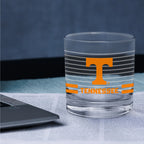 Set of 2 Tennessee Volunteers 14oz Ring Rocks Glasses