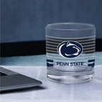 Set of 2 Penn State Nittany Lions 14oz Ring Rocks Glasses